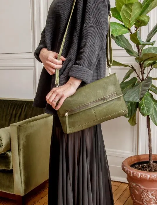 Cassie Foldover Convertible Crossbody Bag