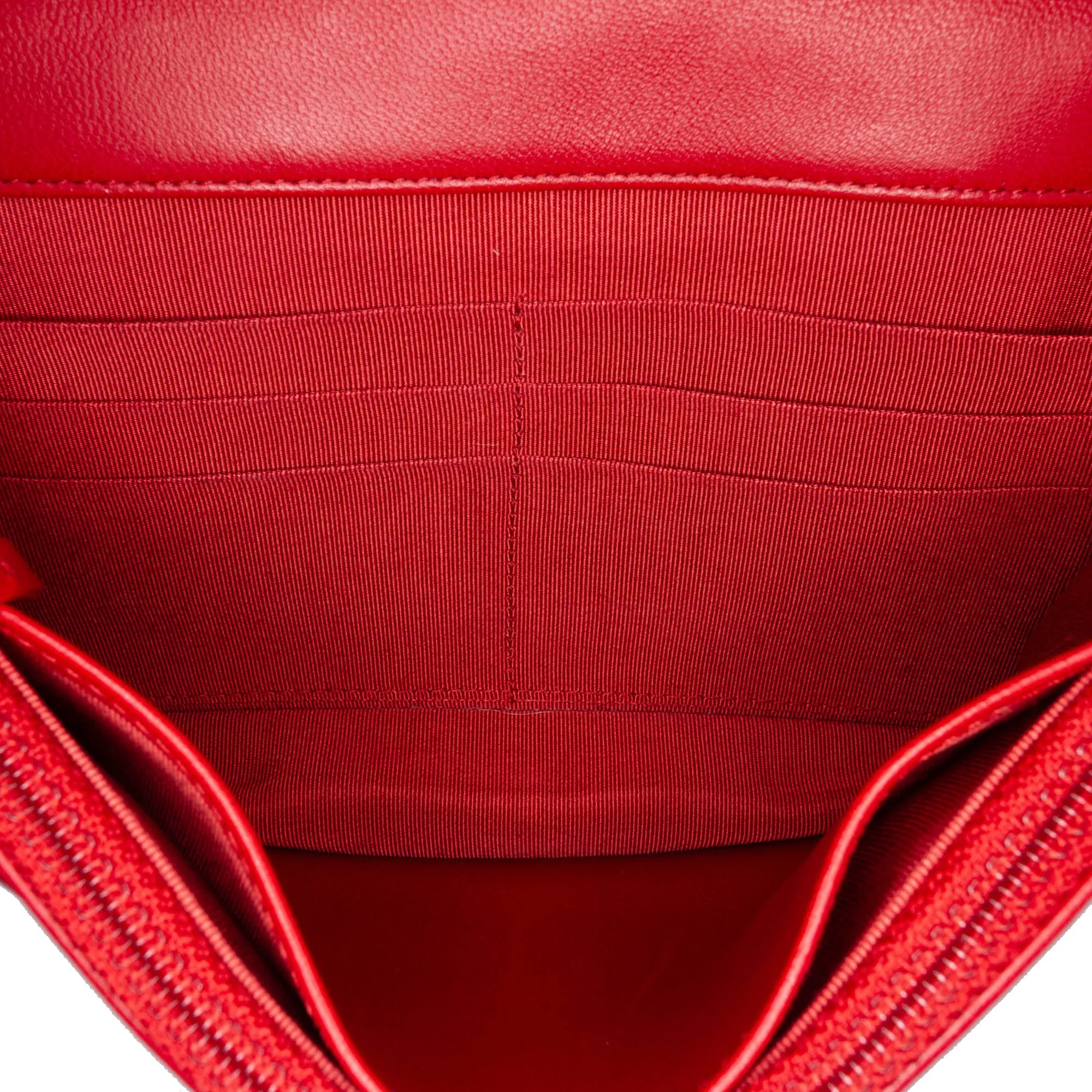 CC Lambskin Wallet on Chain