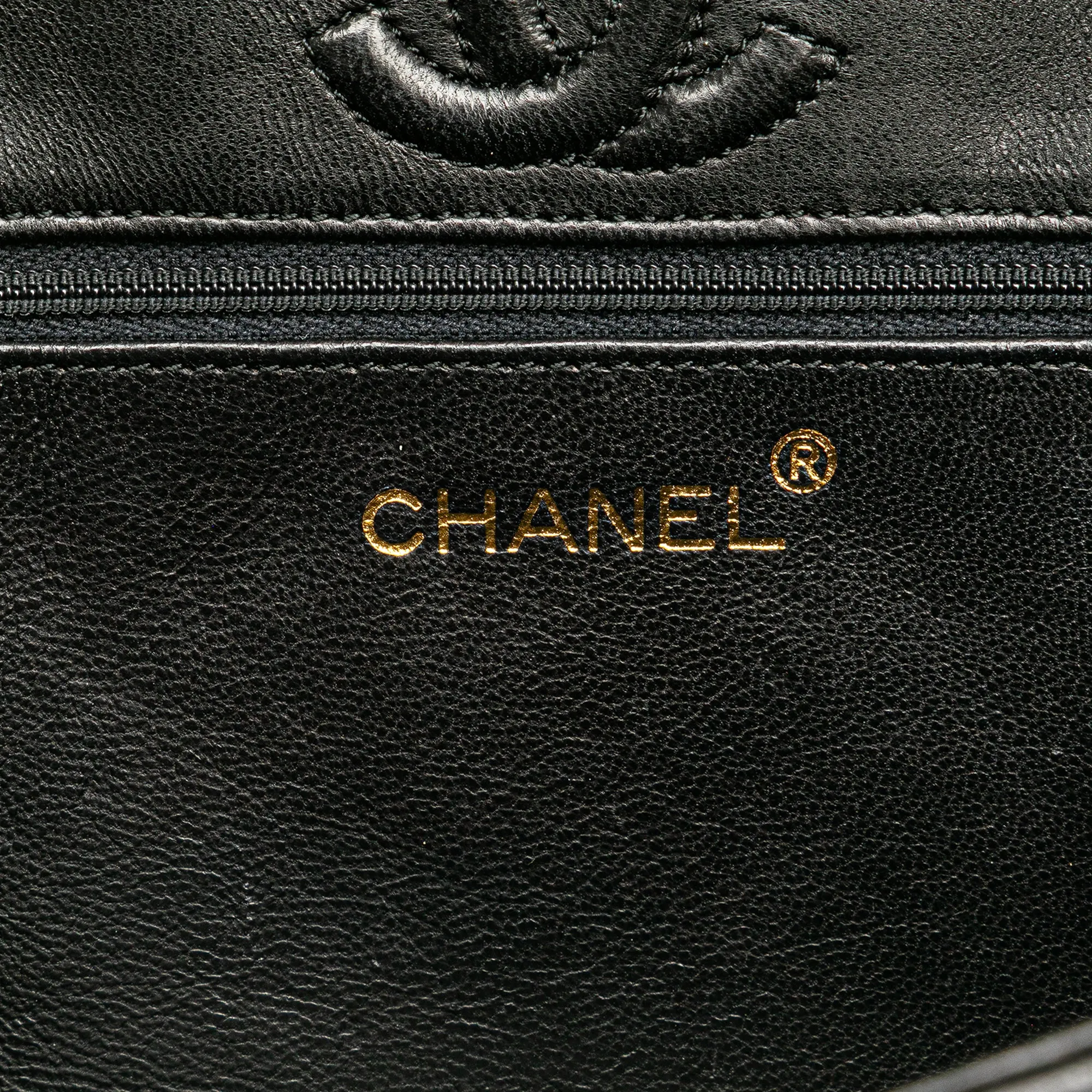 CC Quilted Lambskin Octagon Flap
