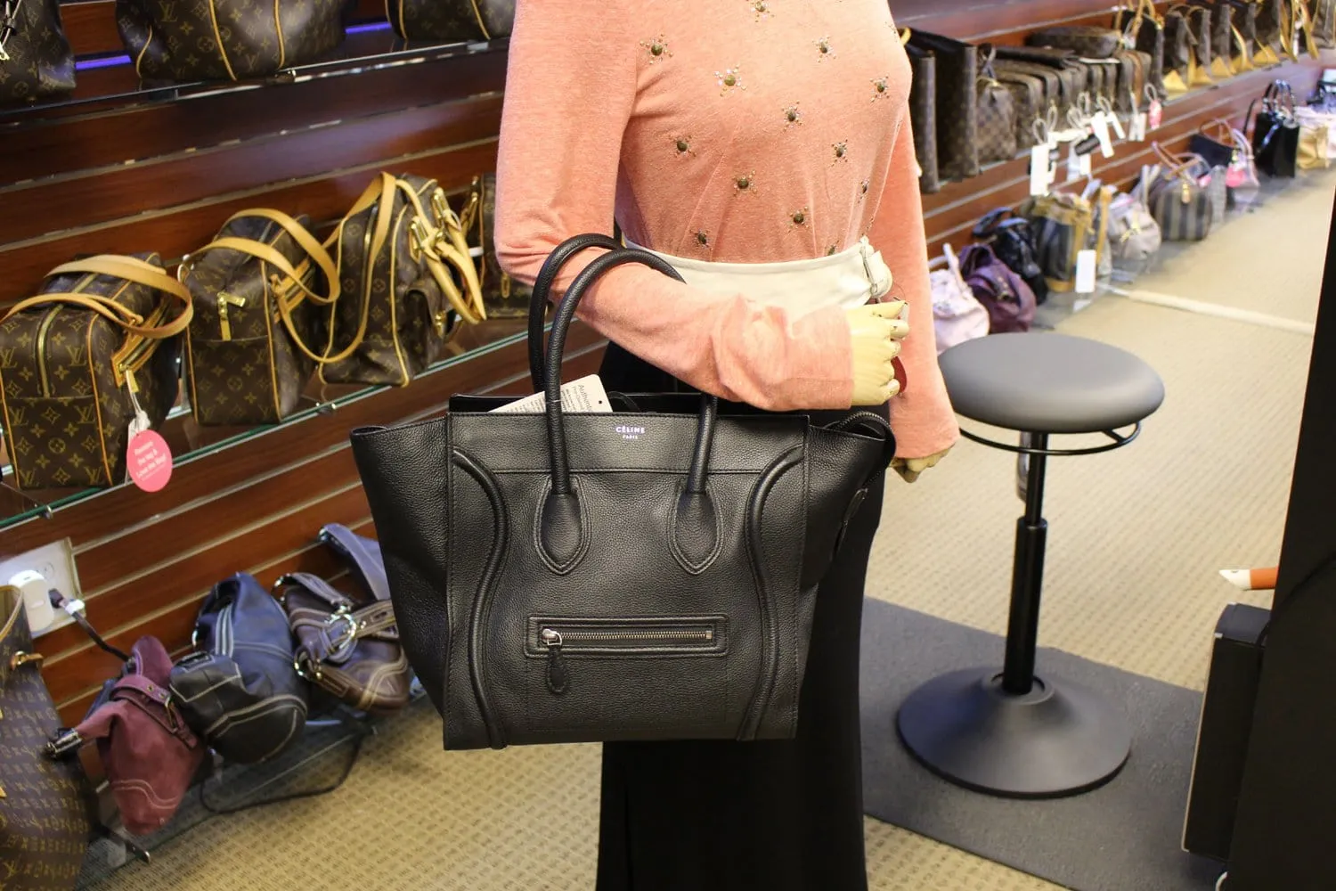 CELINE Tote Bag - CELINE Phantom Bag - CELINE Mini luggage