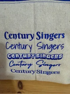 Century Singers "Fonts" Tote