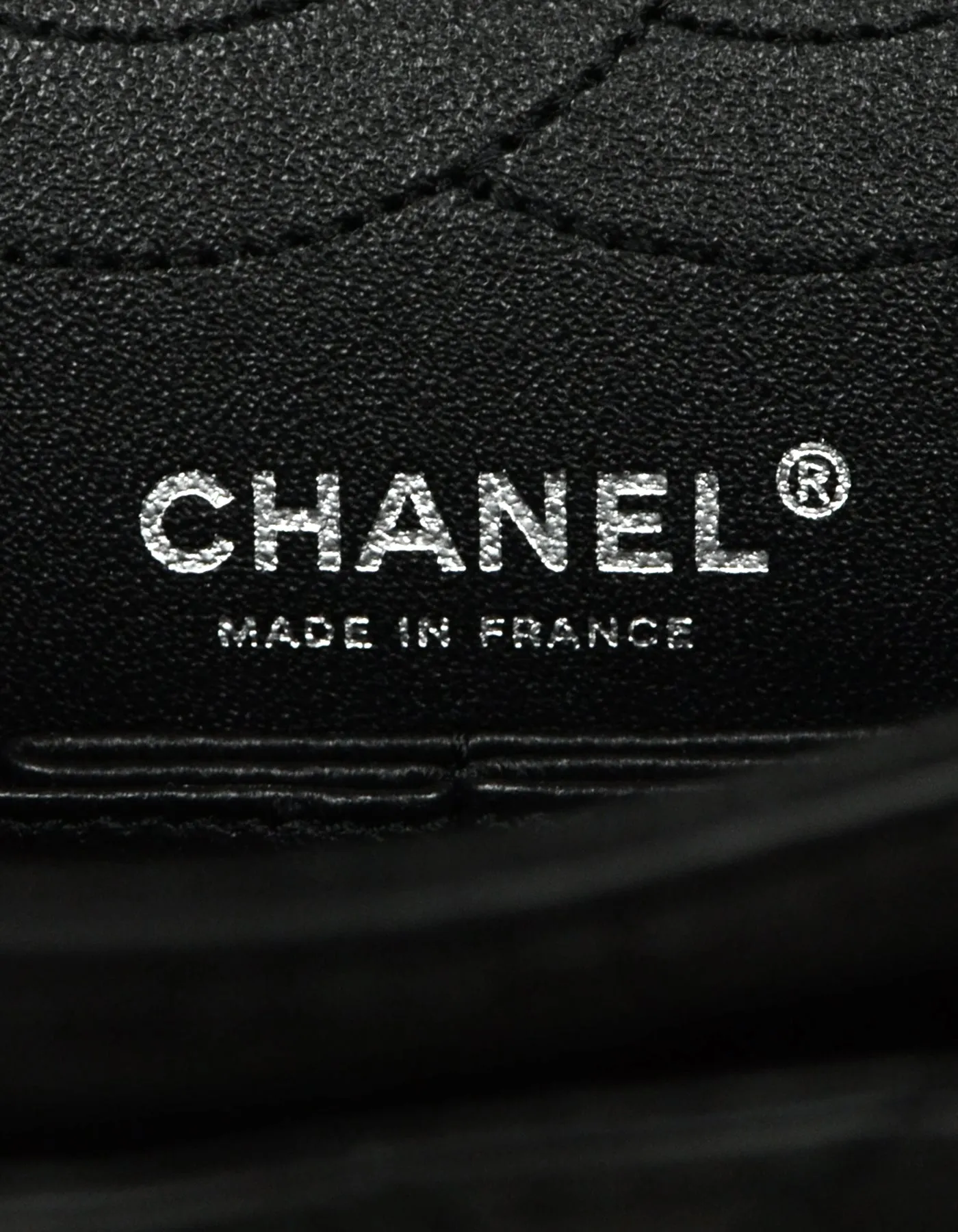 Chanel Black Calfskin Quilted 2.55 Lucky Charms 225 Reissue Double Flap Bag