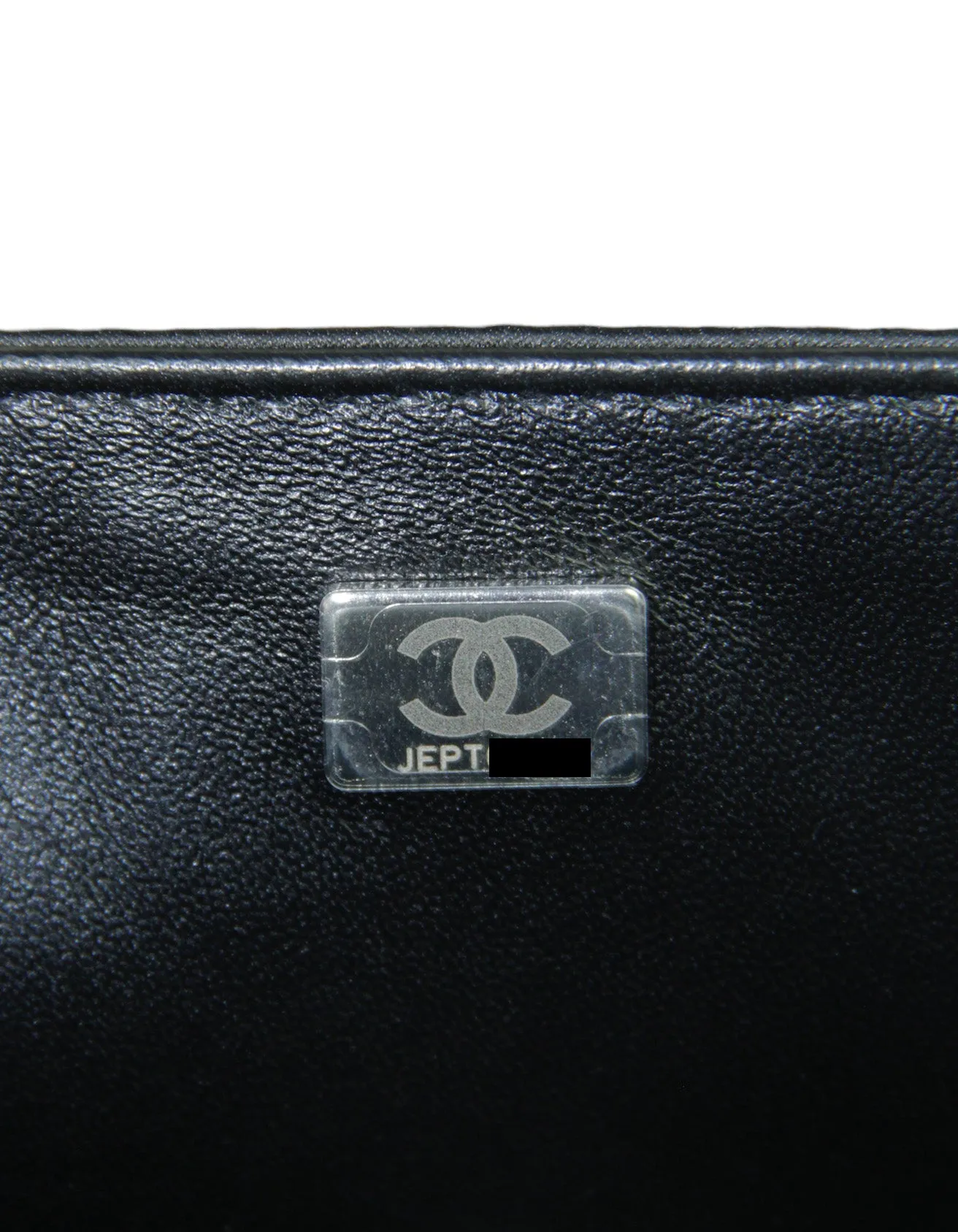 Chanel Black/Silver Ombre Sequin Medium Classic Flap Bag