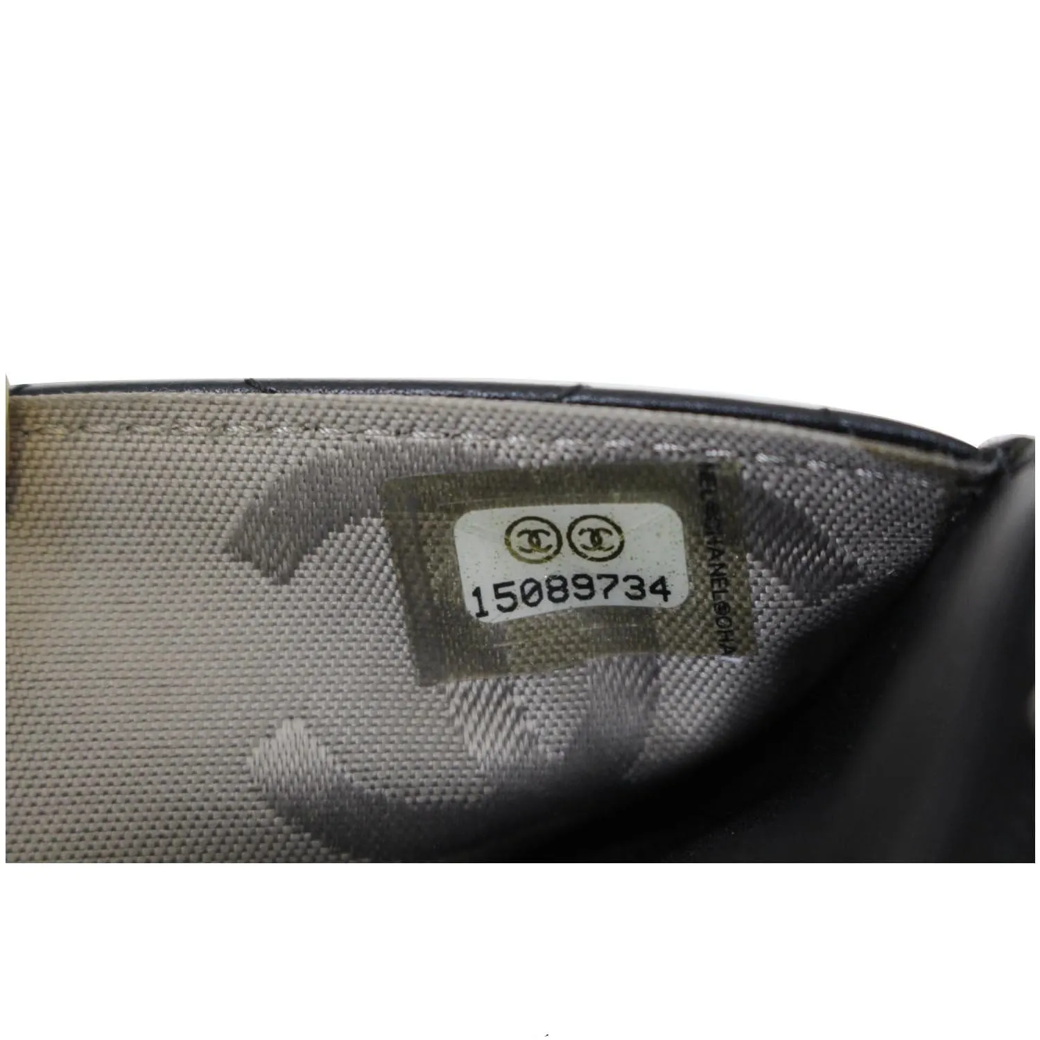 CHANEL Calfskin Quilted Cambon WOC Wallet On Chain