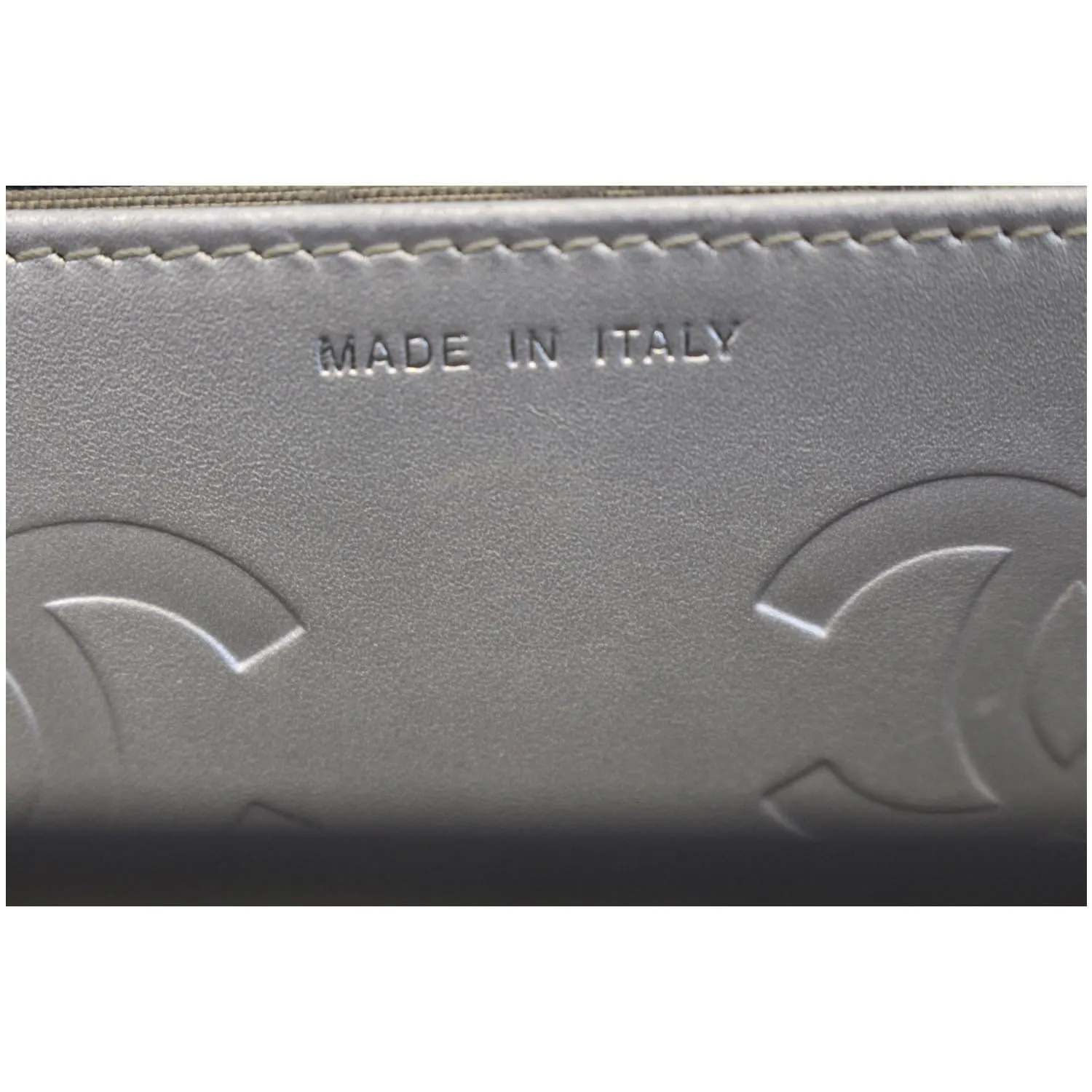 CHANEL Calfskin Quilted Cambon WOC Wallet On Chain