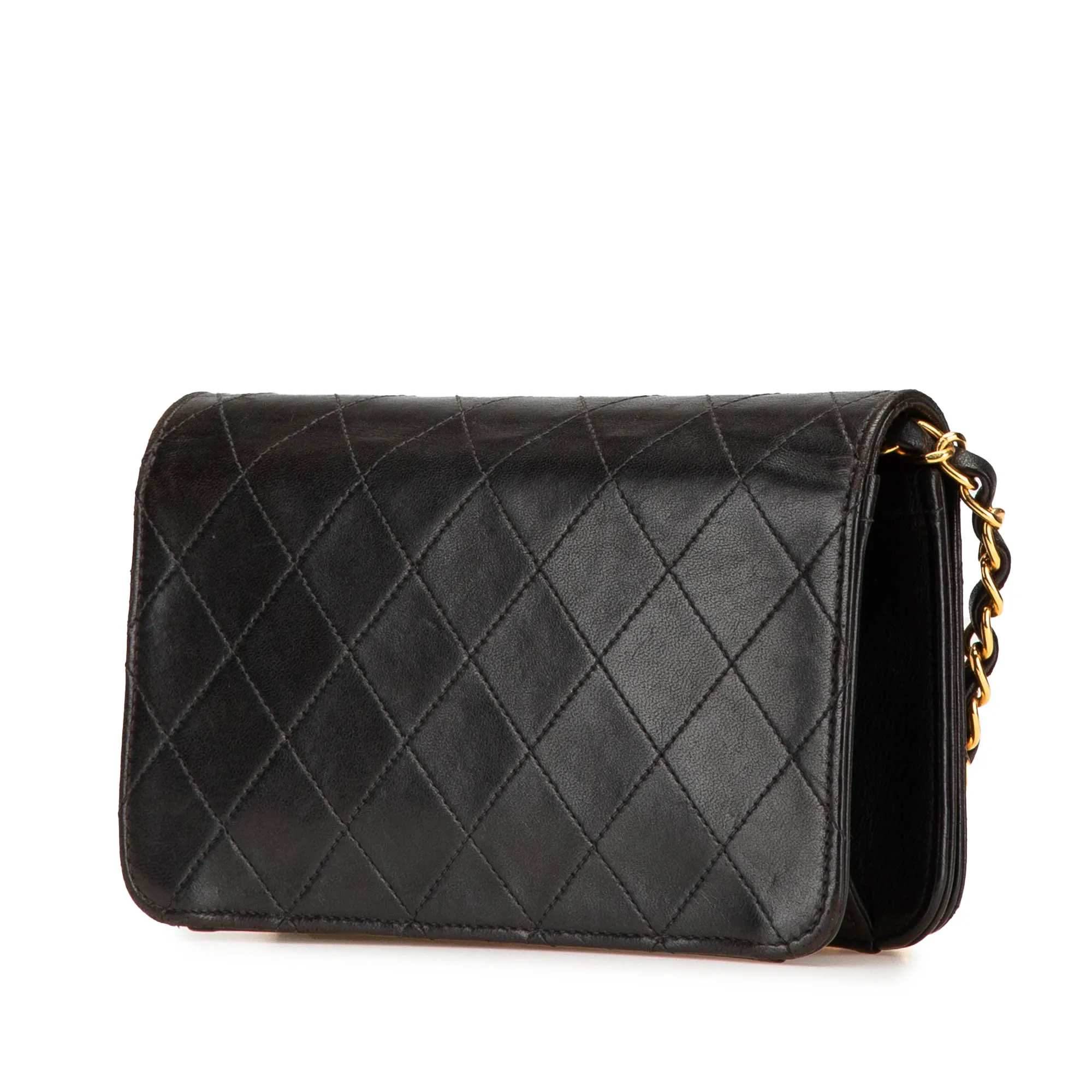 Chanel CC Quilted Lambskin Full Flap