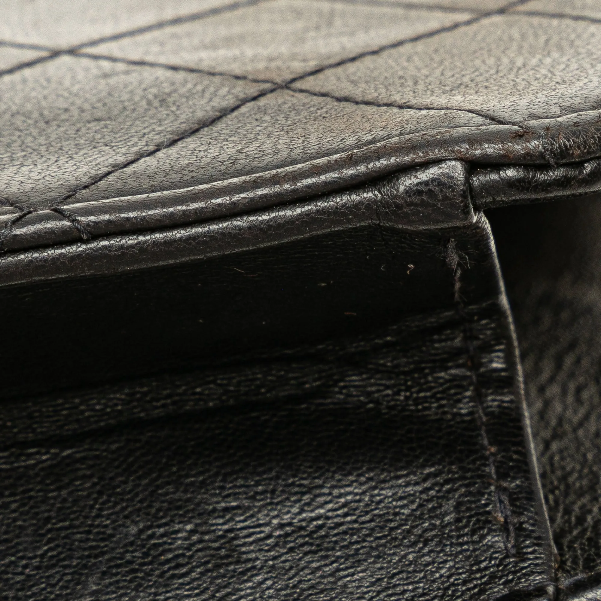 Chanel CC Quilted Lambskin Full Flap