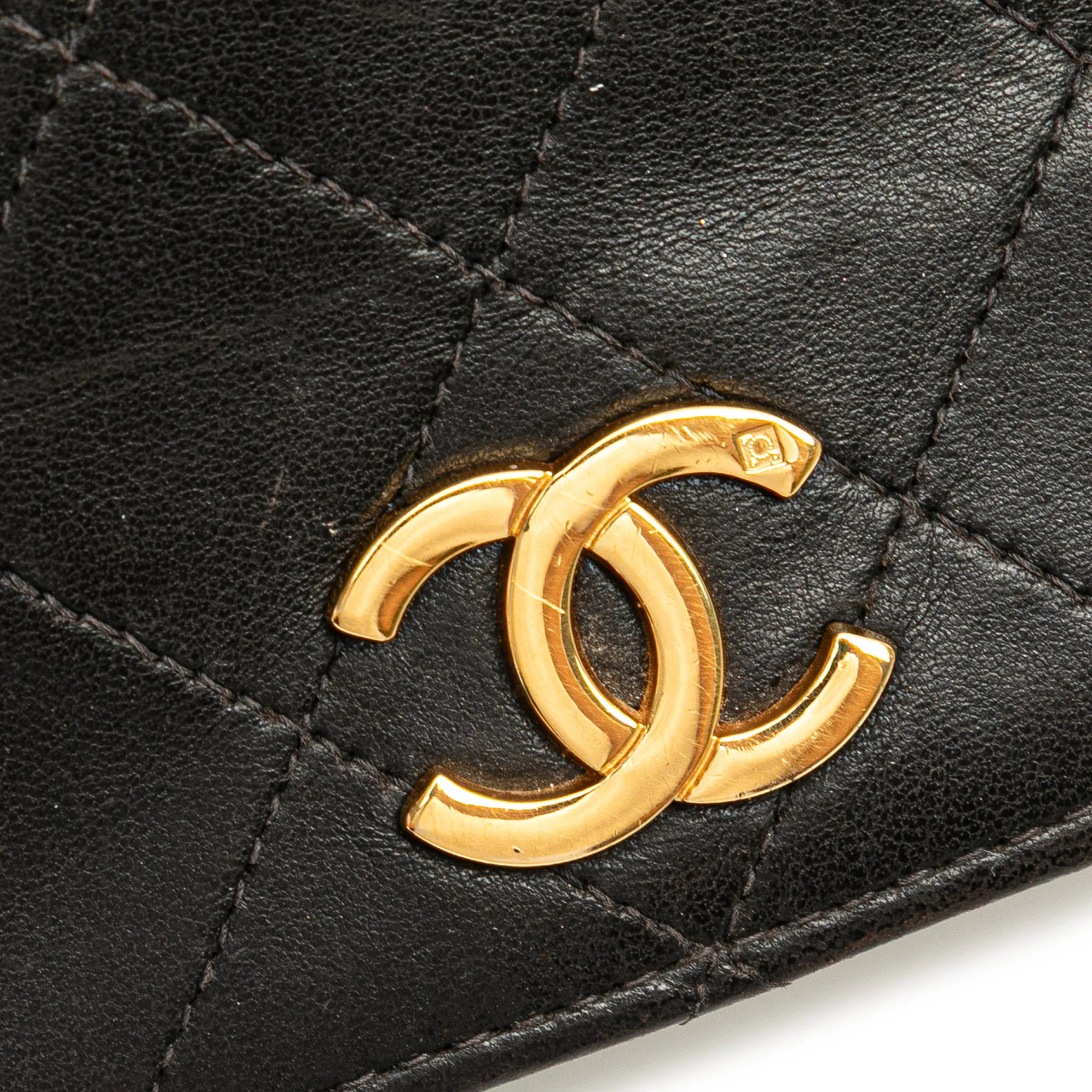 Chanel CC Quilted Lambskin Full Flap
