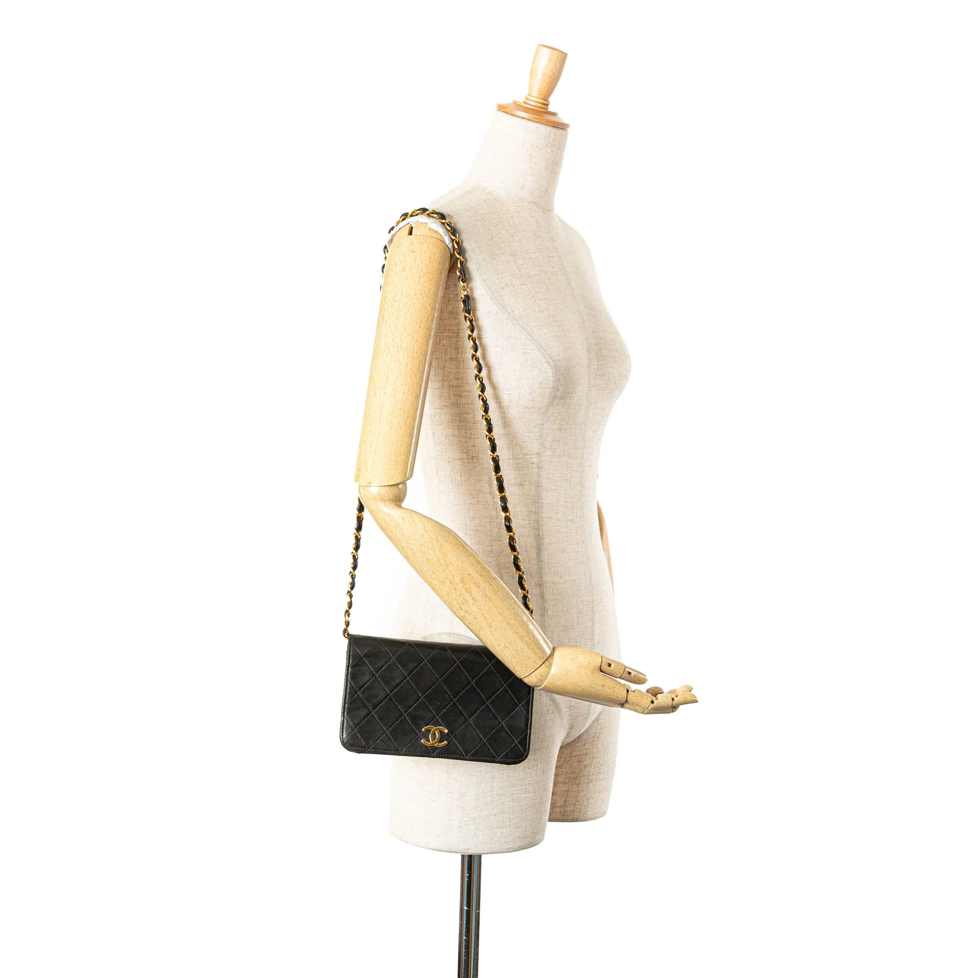 Chanel CC Quilted Lambskin Full Flap