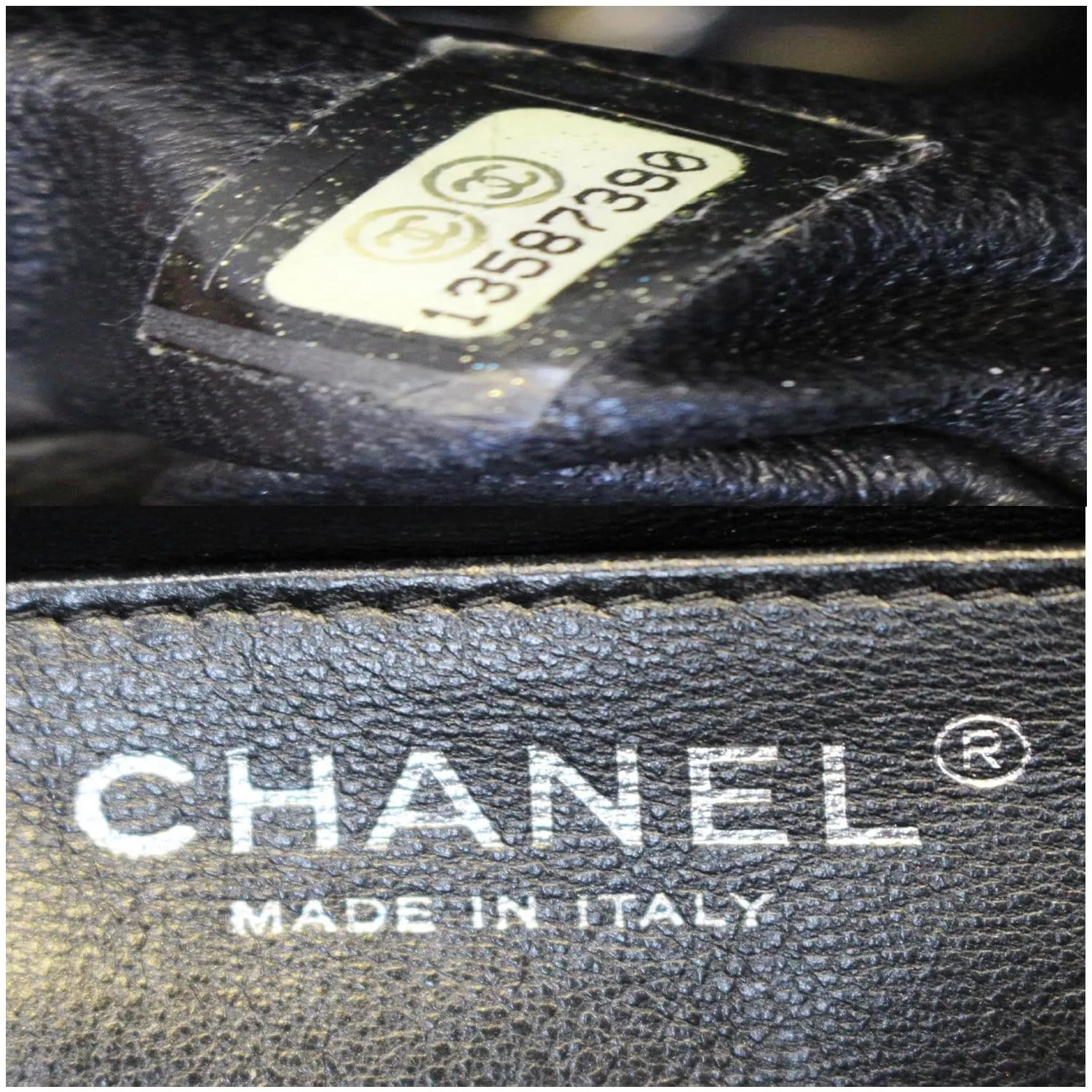 CHANEL Jumbo Classic Single Flap Caviar Leather Shoulder Bag Black