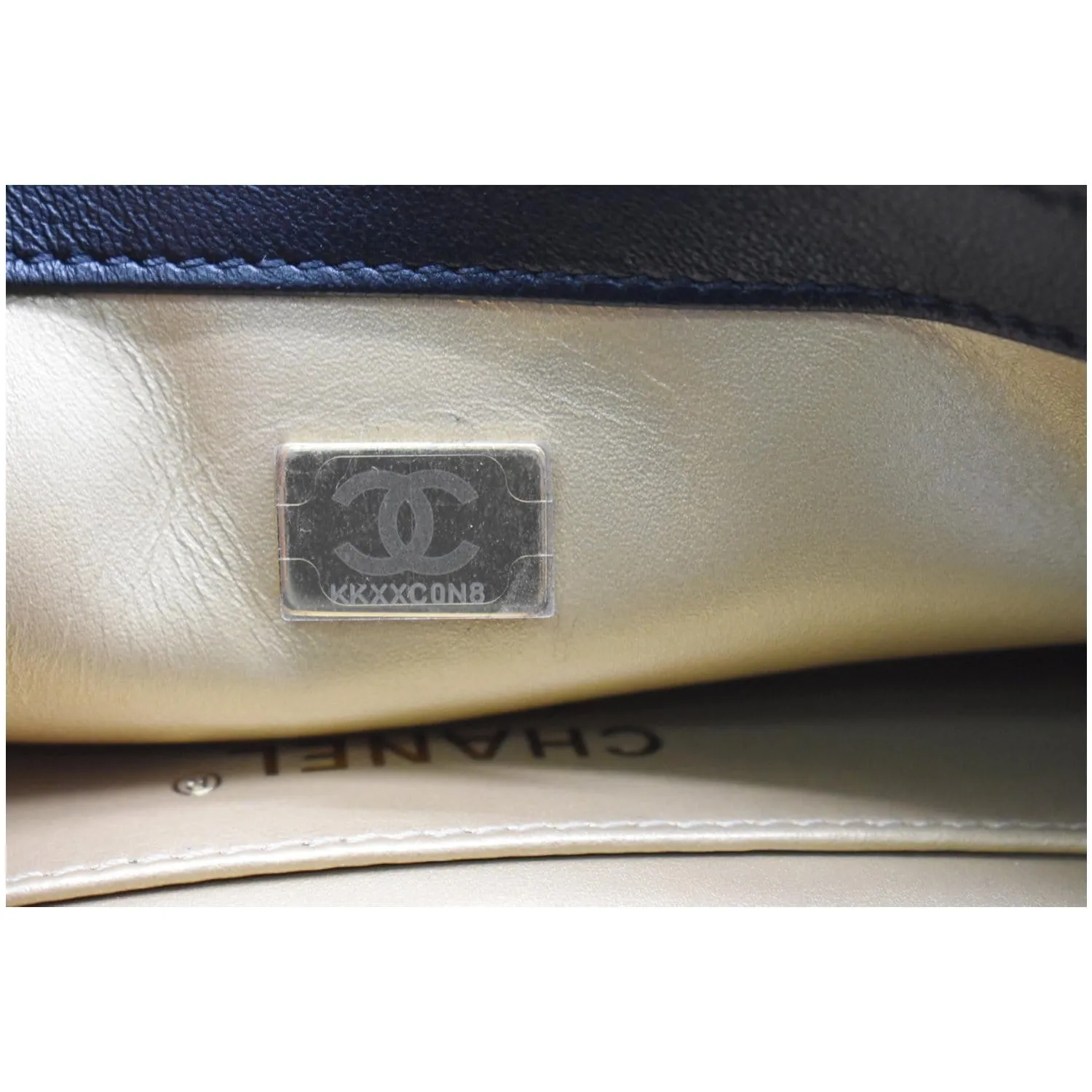 CHANEL Pearl Crush Mini Rectangular Flap Quilted Leather Crossbody Bag Black