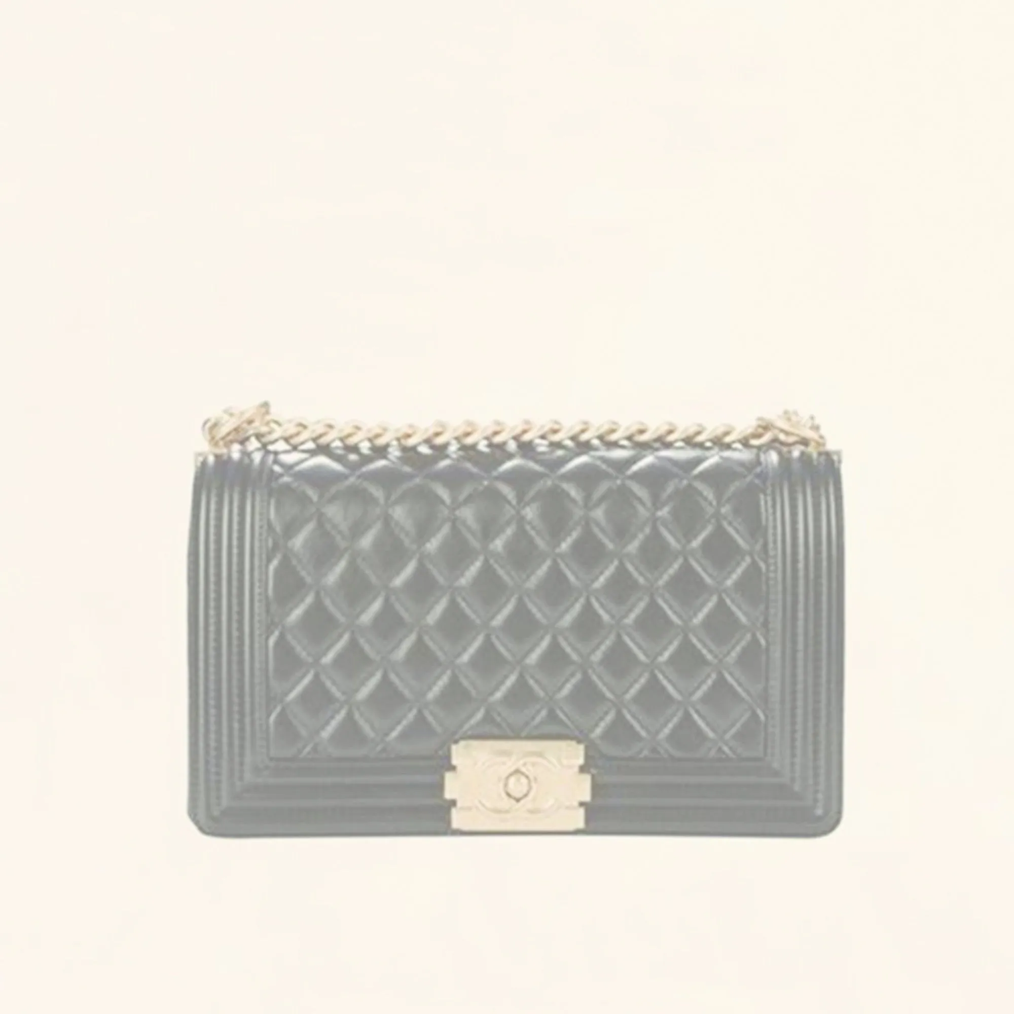 Chanel | Quilted Lambskin Boy Flap Bag  | Old Medium