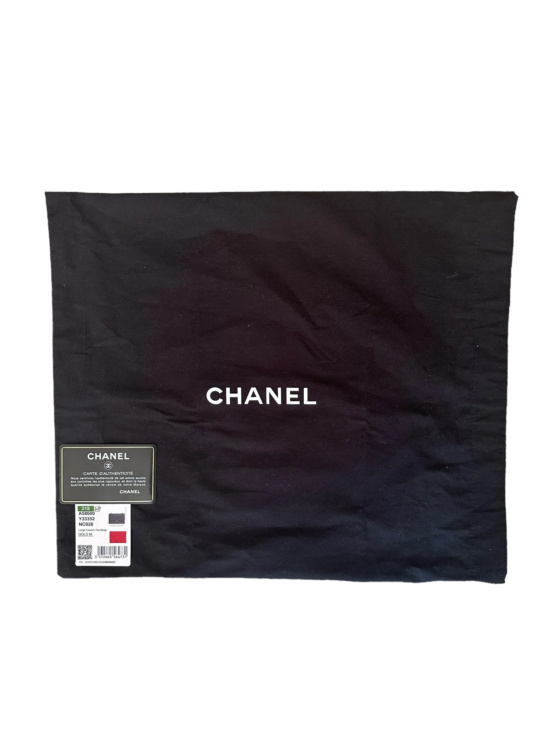 Chanel Red Caviar Leather Quilted Classic Double Flap Jumbo Bag