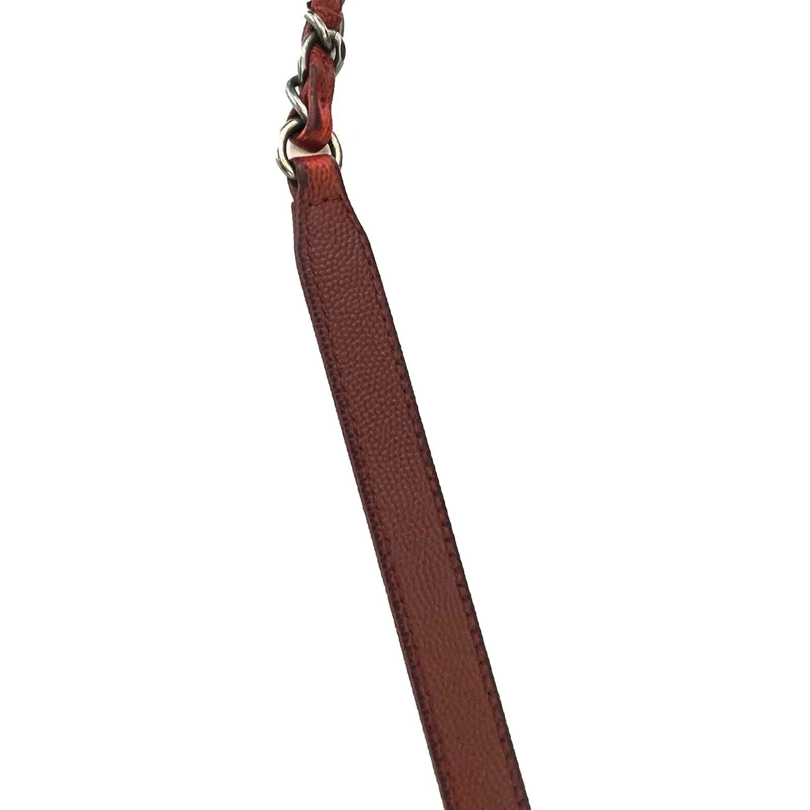 CHANEL - Sac Bowling Bag in Red Caviar Leather - Top Handle W/ Shoulder Strap