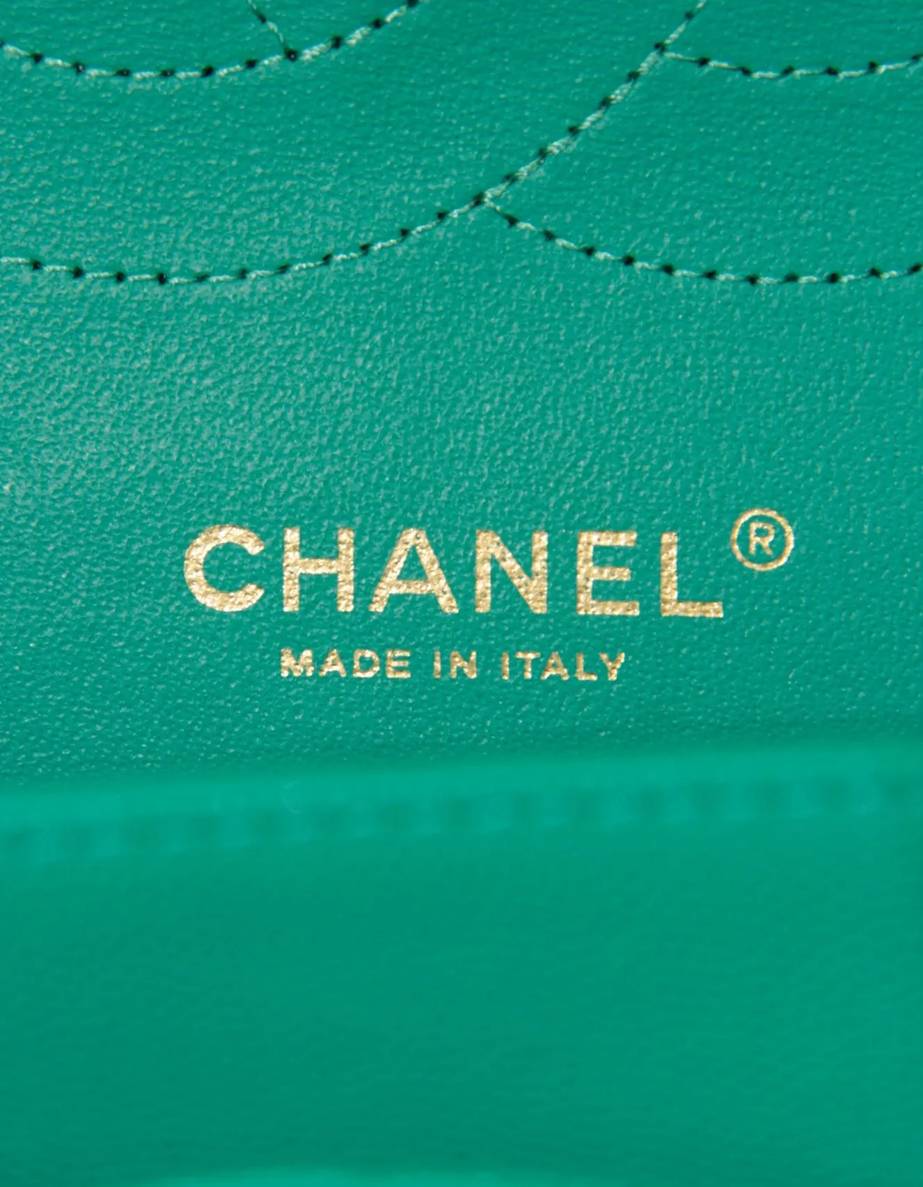 Chanel Turquoise Caviar Quilted Double Flap Jumbo
