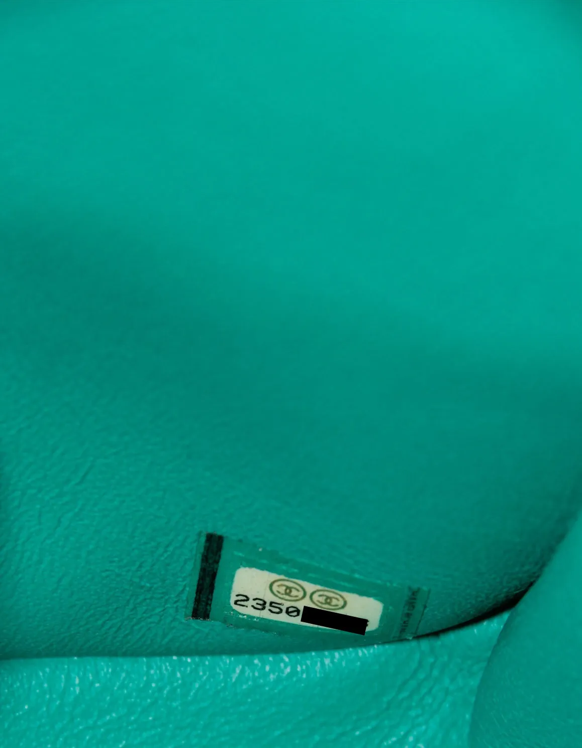 Chanel Turquoise Caviar Quilted Double Flap Jumbo