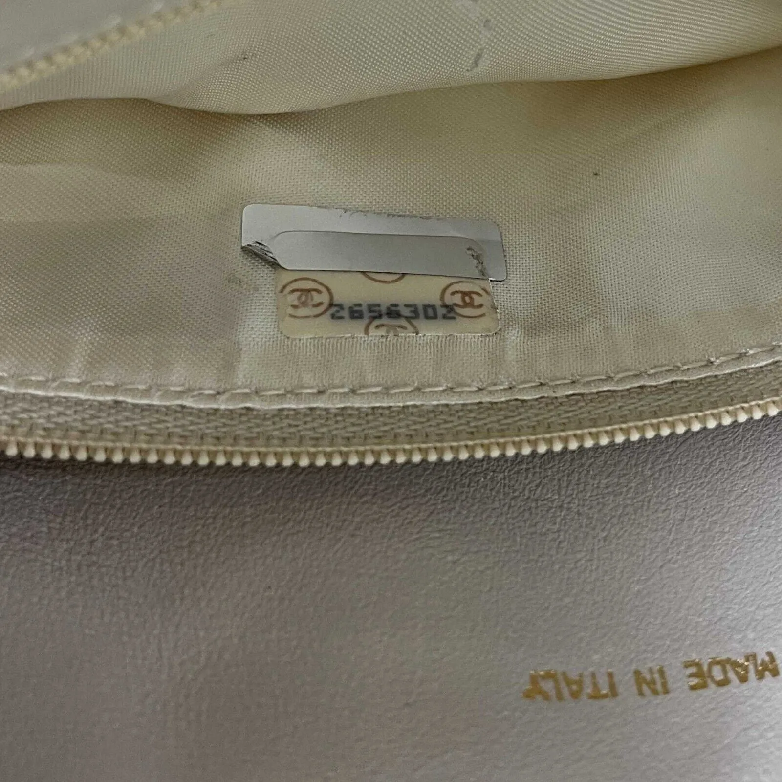 CHANEL Vintage 90s Square Front Pocket Camera CC Small Crossbody / Shoulder Bag