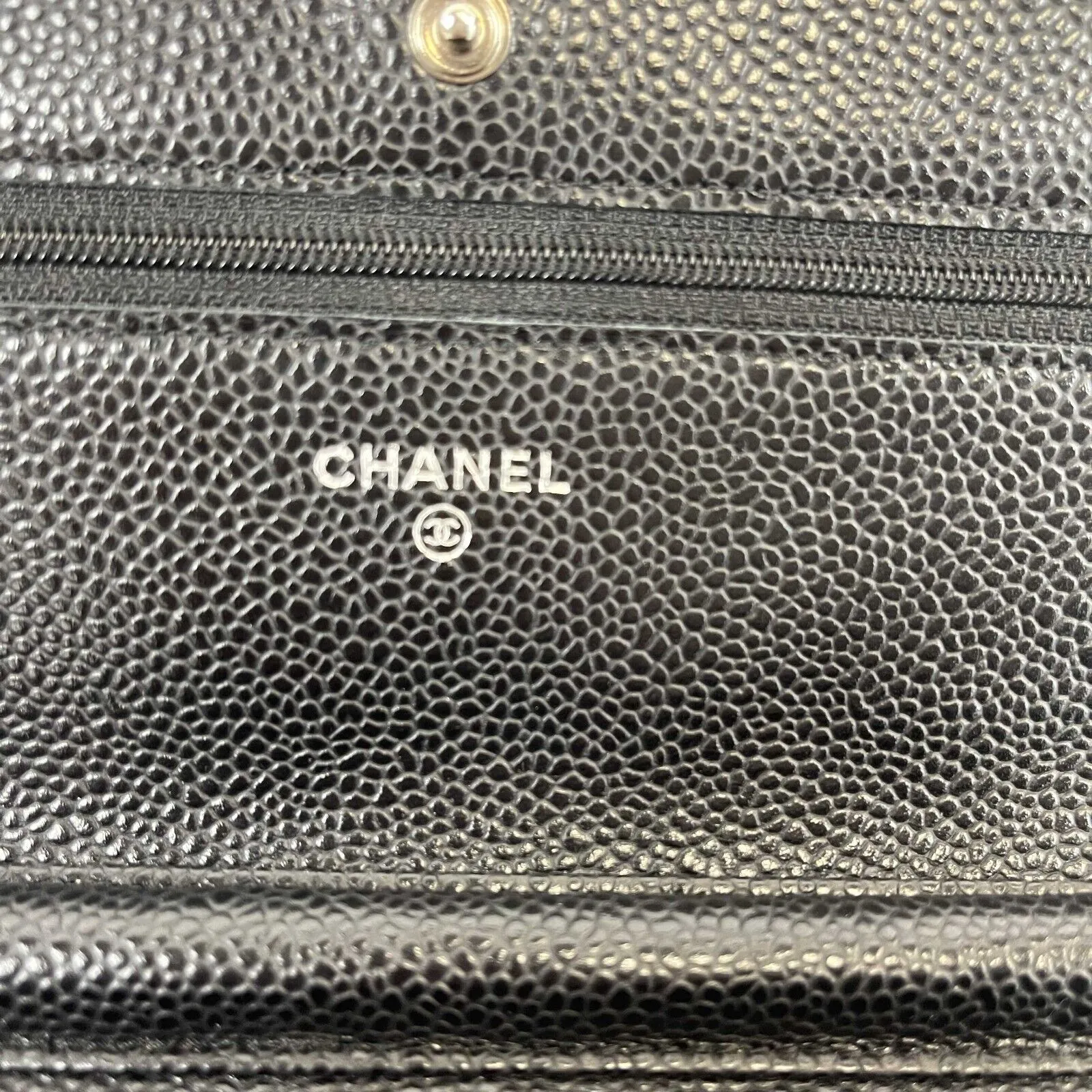 CHANEL - Wallet On Chain CC Caviar Leather WOC / Crossbody