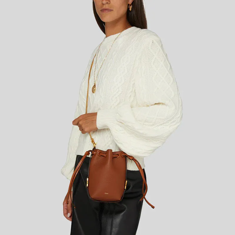 CHLOE Marcie Micro Bucket Tan RS-CHC23AP844I31