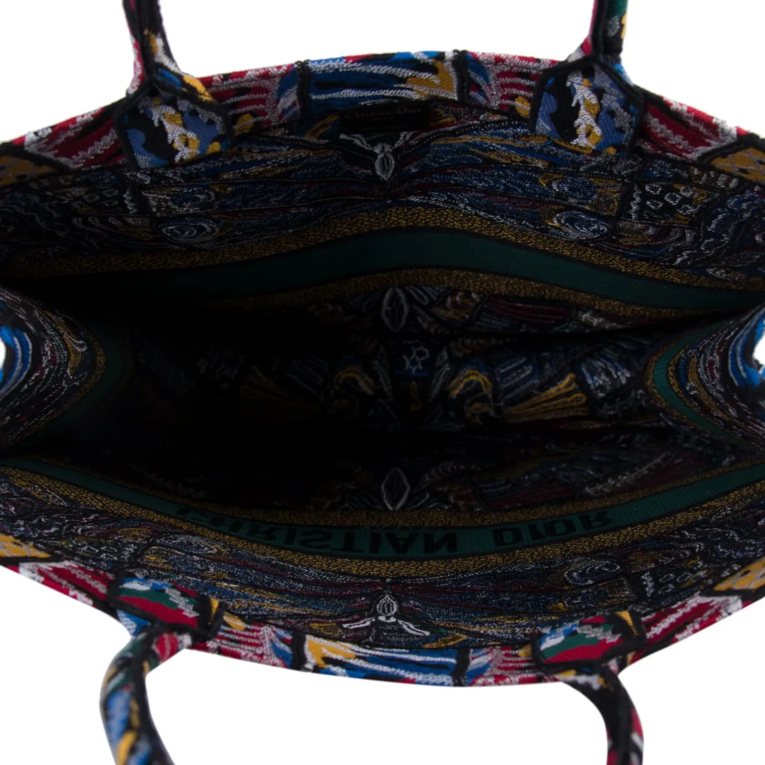Christian Dior Embroidered Butterfly Booktote