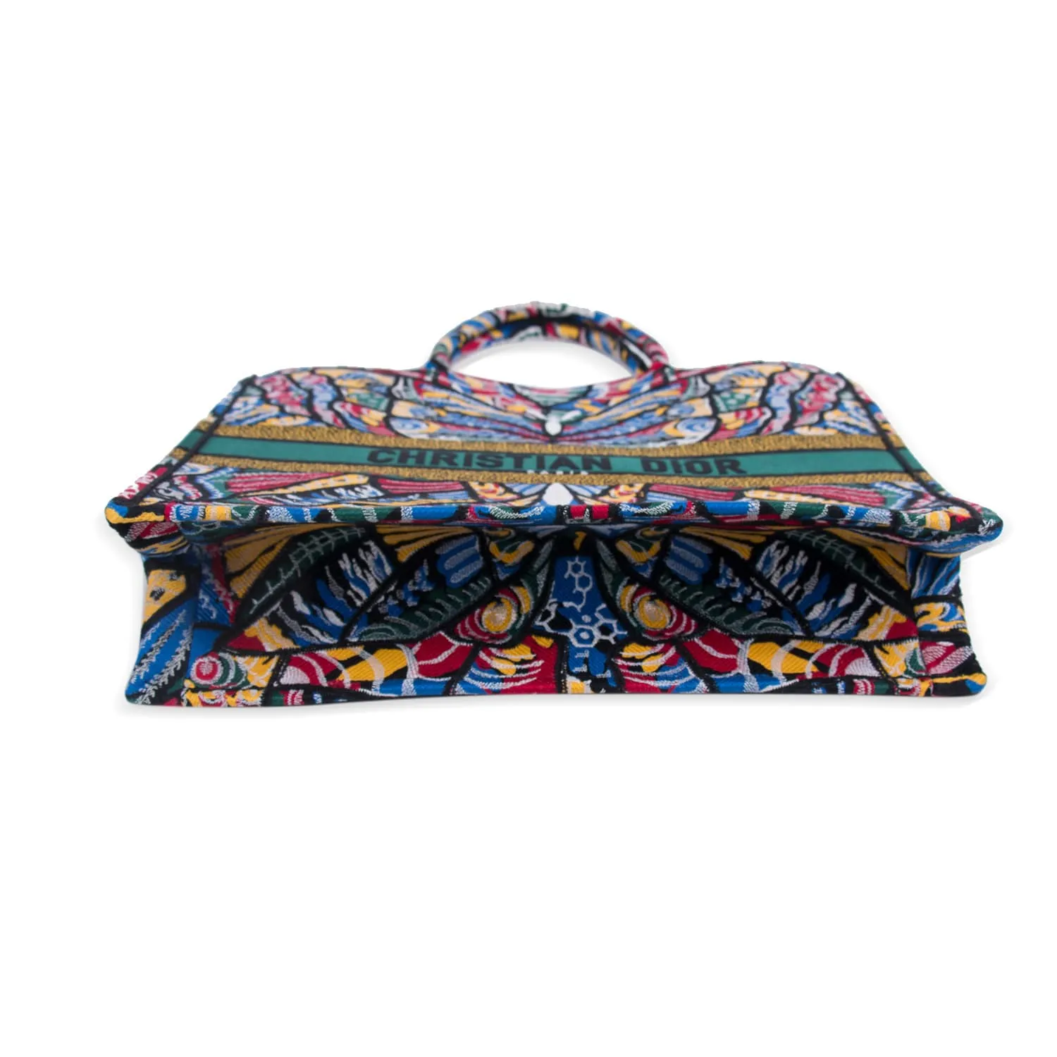 Christian Dior Embroidered Butterfly Booktote