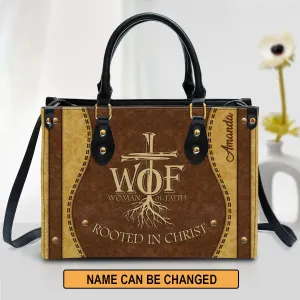 Christianartbag Handbags, Woman Of Faith Leather Bags, Personalized Bags, Gifts for Women, Christmas Gift, CABLTB01300723.