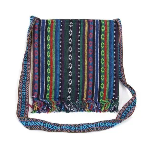 Classic Yunnan National Style Embroidered Tassel Crossbody Bags