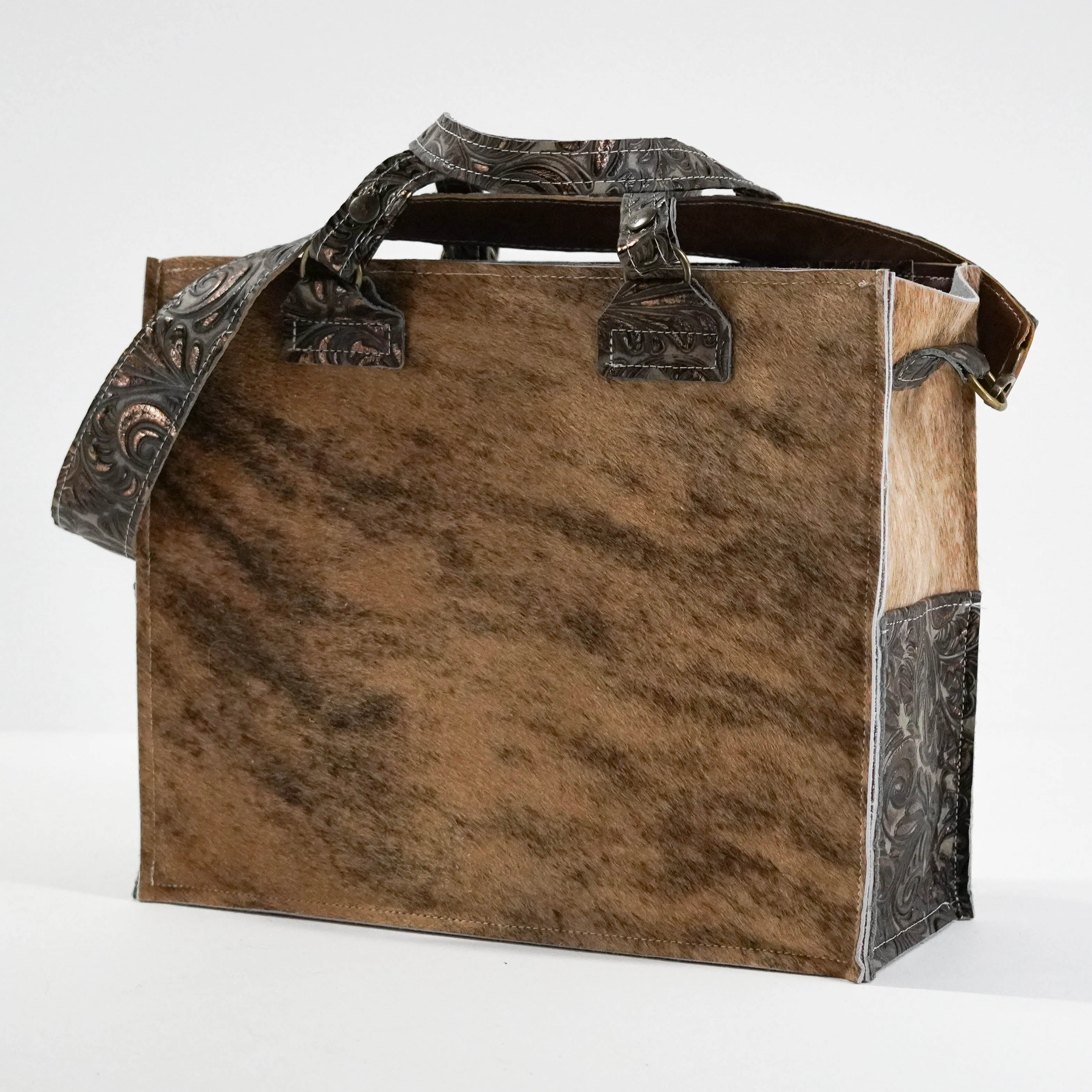 Clerk - Brindle w/ Bronzed Caracole