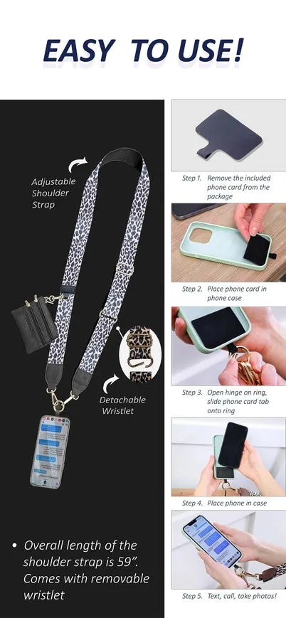 Clip and Go Active Single Rope Crossbody Phone Accessory