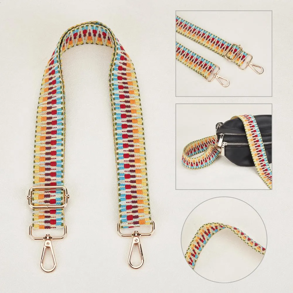 Colorful Purse Strap, Bag Strap | 28-50 Inch Guitar purse straps
