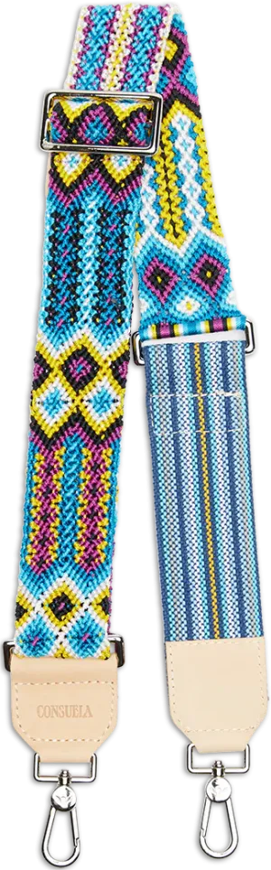 CONSUELA BLUEBERRY WOVEN STRAP