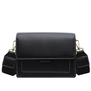 Contrasting Shades Crossbody Bag