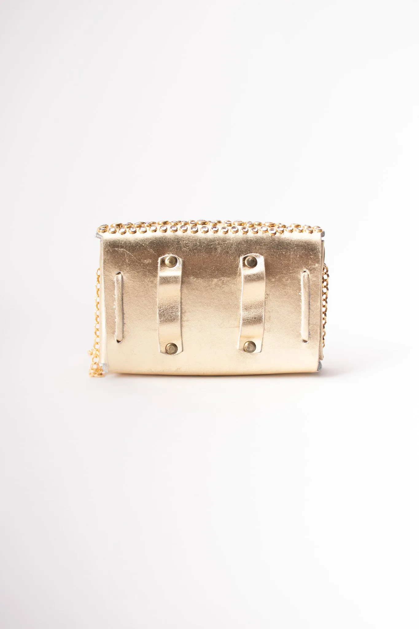 Convertible Crystal Lamé Fanny Pack