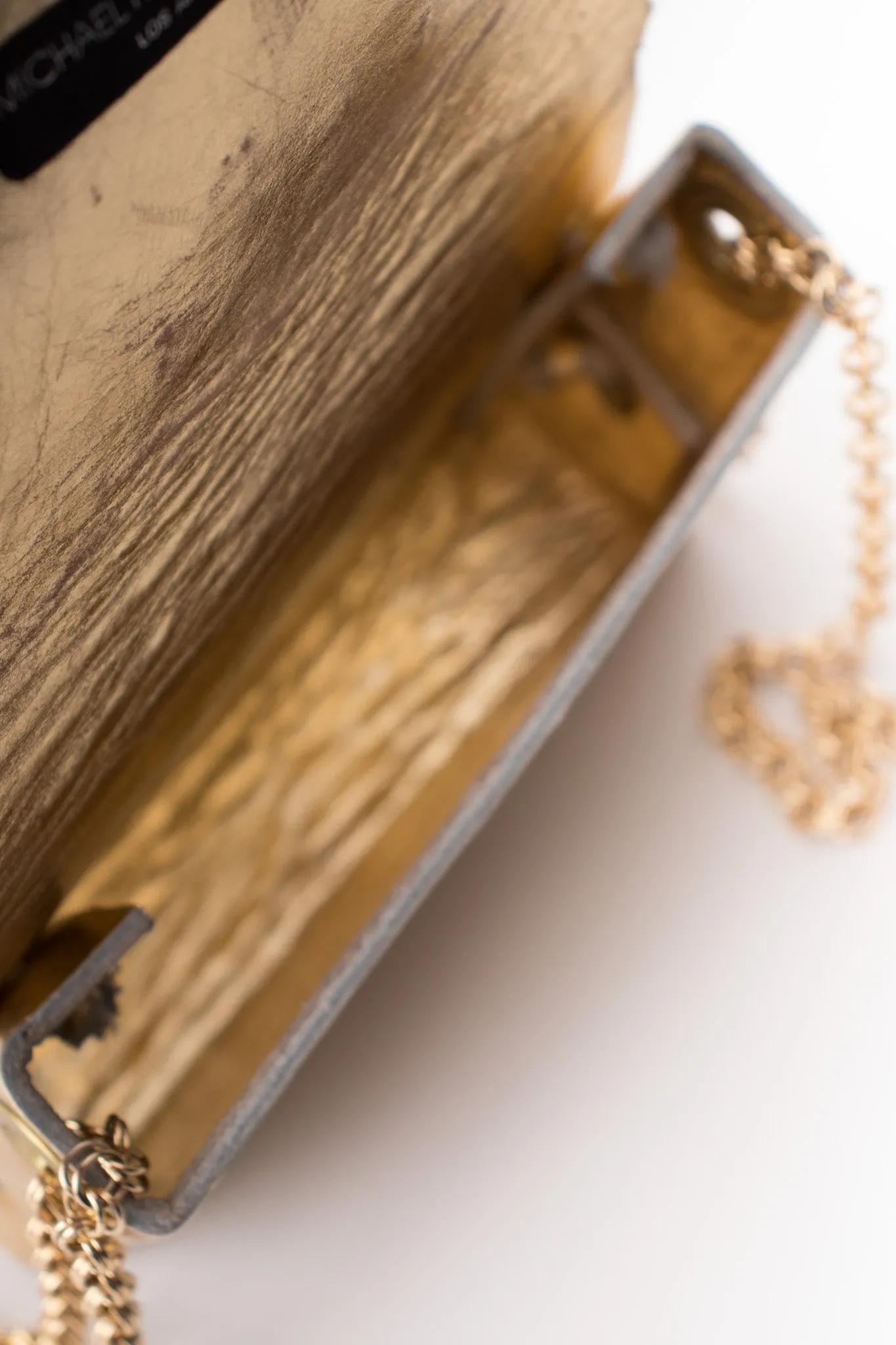 Convertible Crystal Lamé Fanny Pack