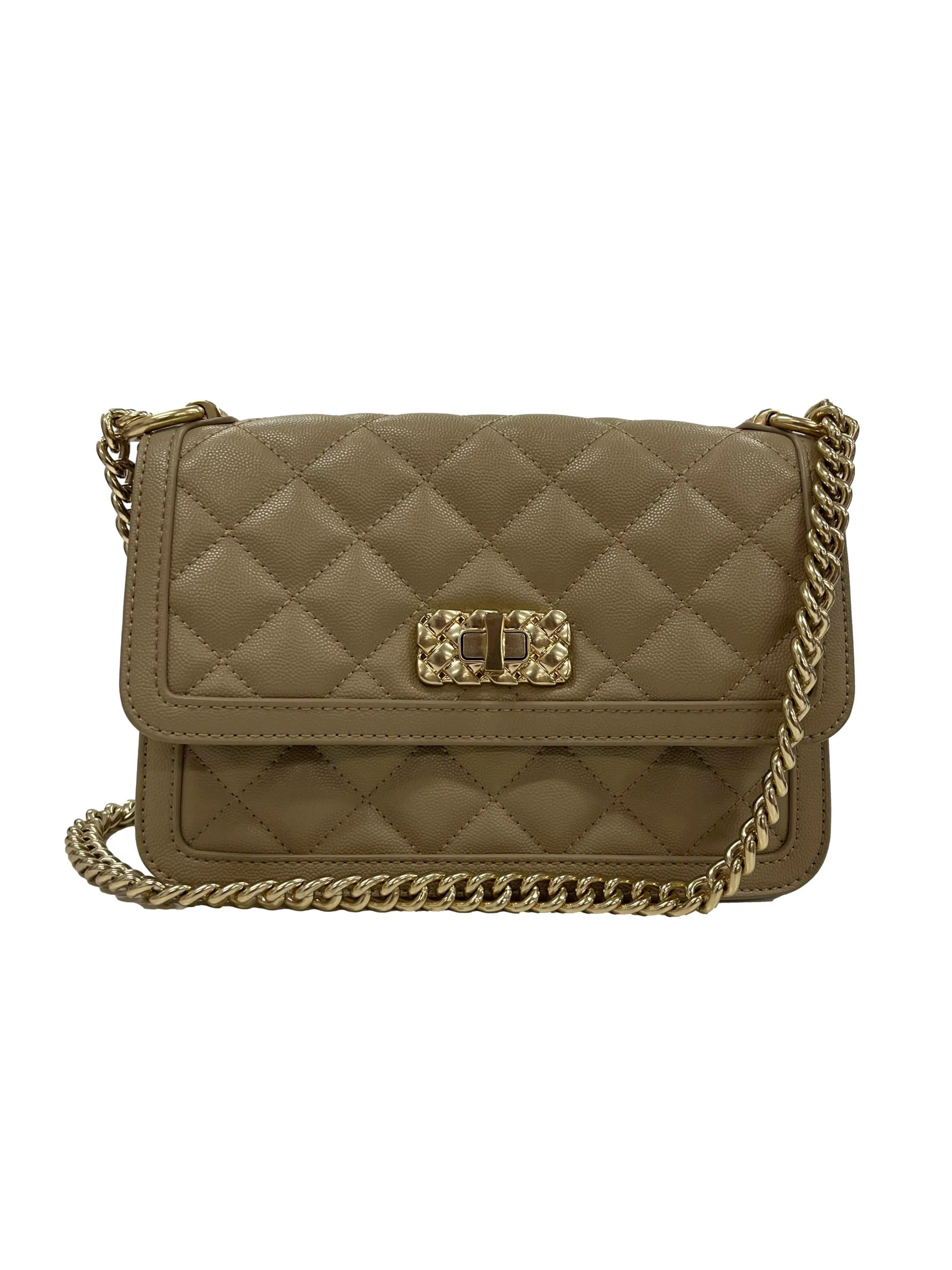 Cream Micaela Quilted Bag