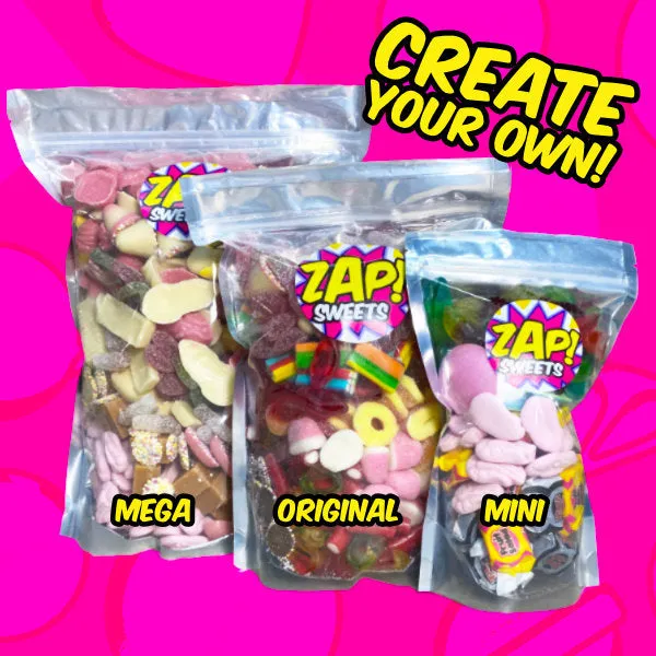 Create Your Own Mini Sweets Pouch - Over 400g