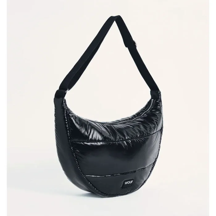 Crossbody Bag Large «Glossy Black» von Wouf