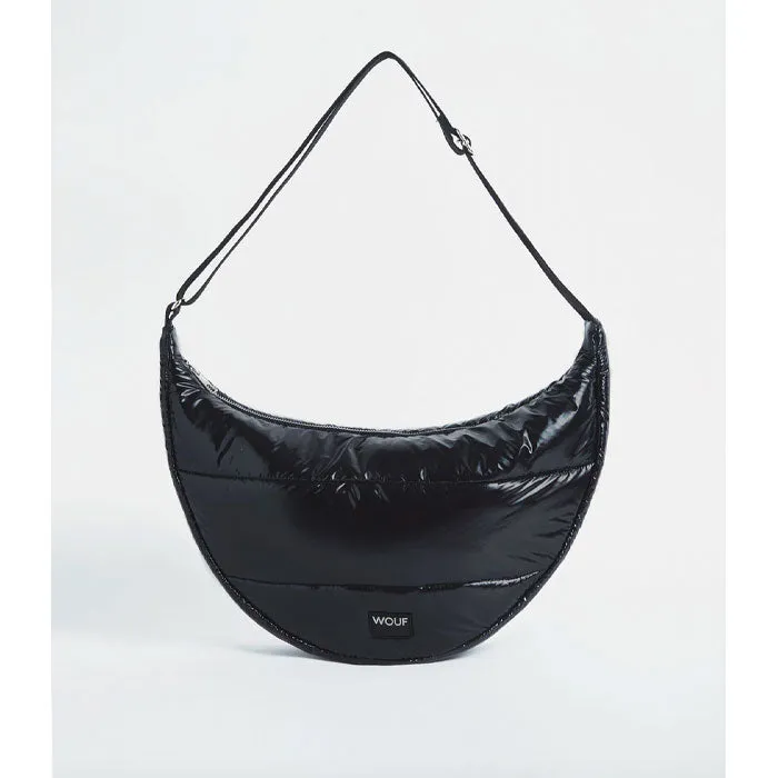 Crossbody Bag Large «Glossy Black» von Wouf