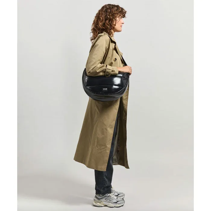 Crossbody Bag Large «Glossy Black» von Wouf