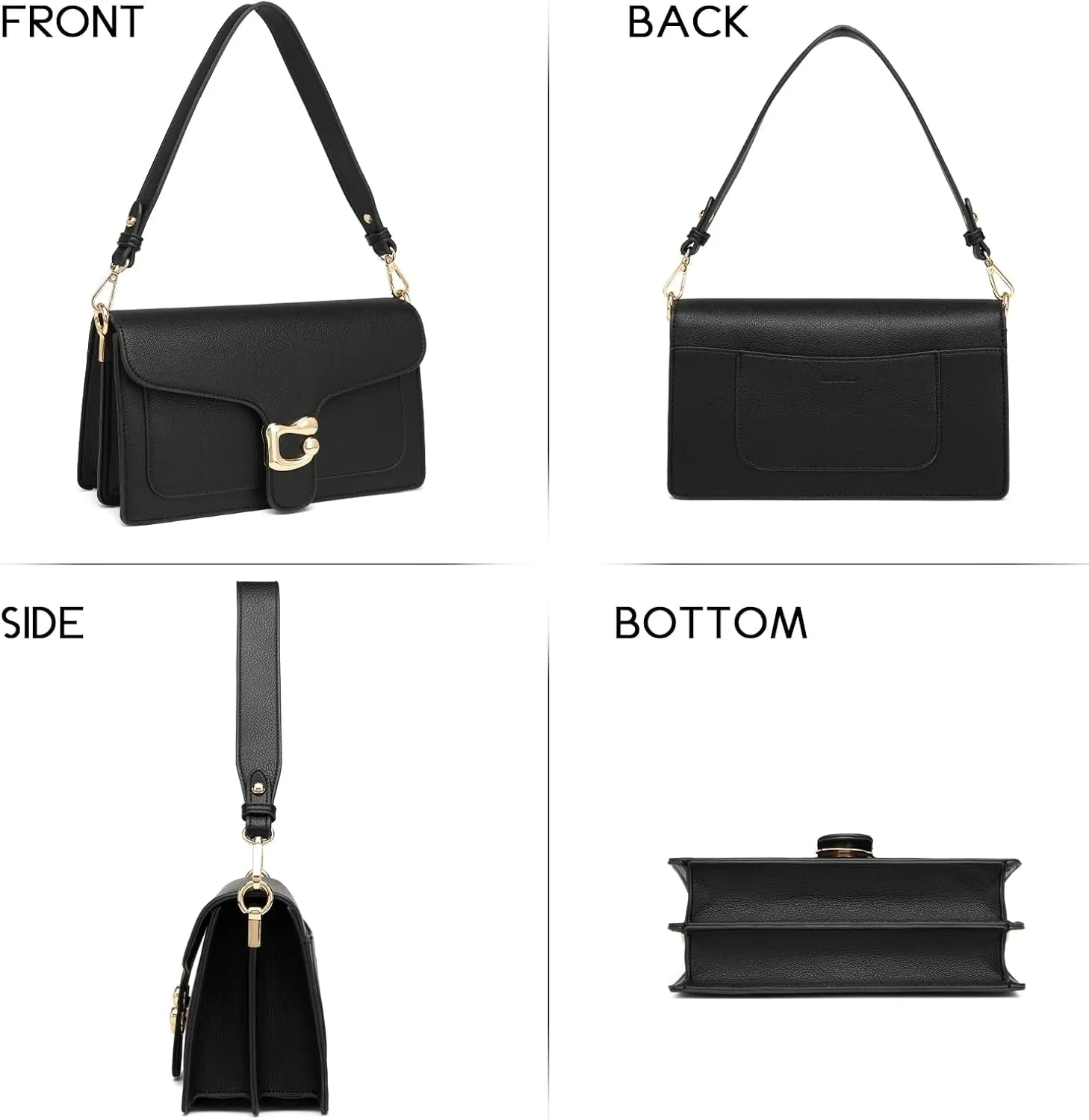 Crossbody Bags for Women Shoulder Bag Leather Handbags Evening Clutch