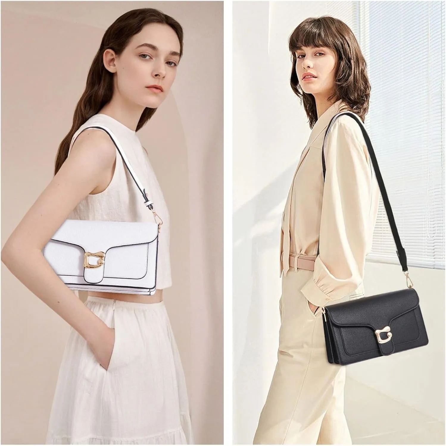 Crossbody Bags for Women Shoulder Bag Leather Handbags Evening Clutch