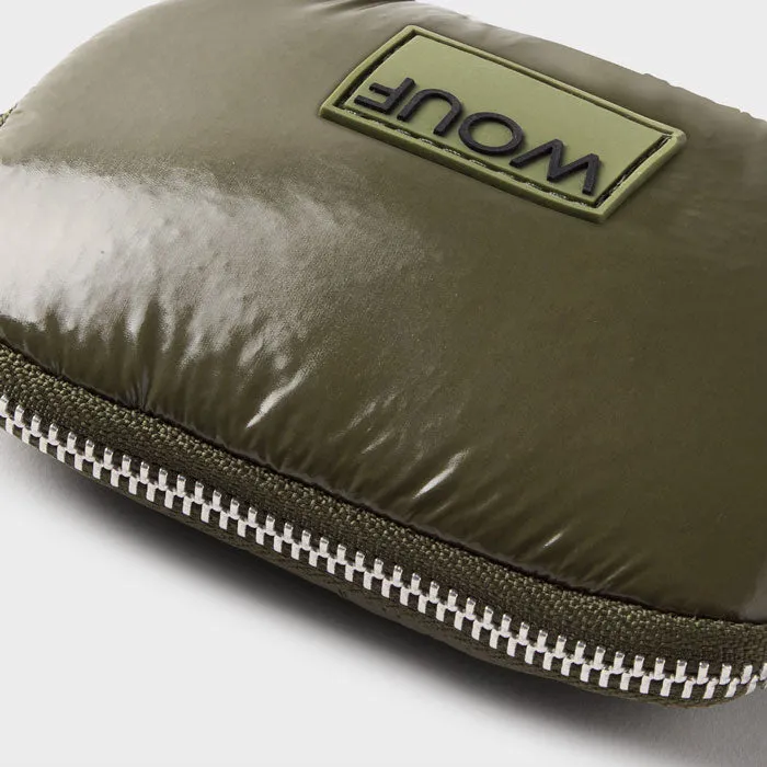 Crossbody Coin Purse «Glossy cypress» von Wouf