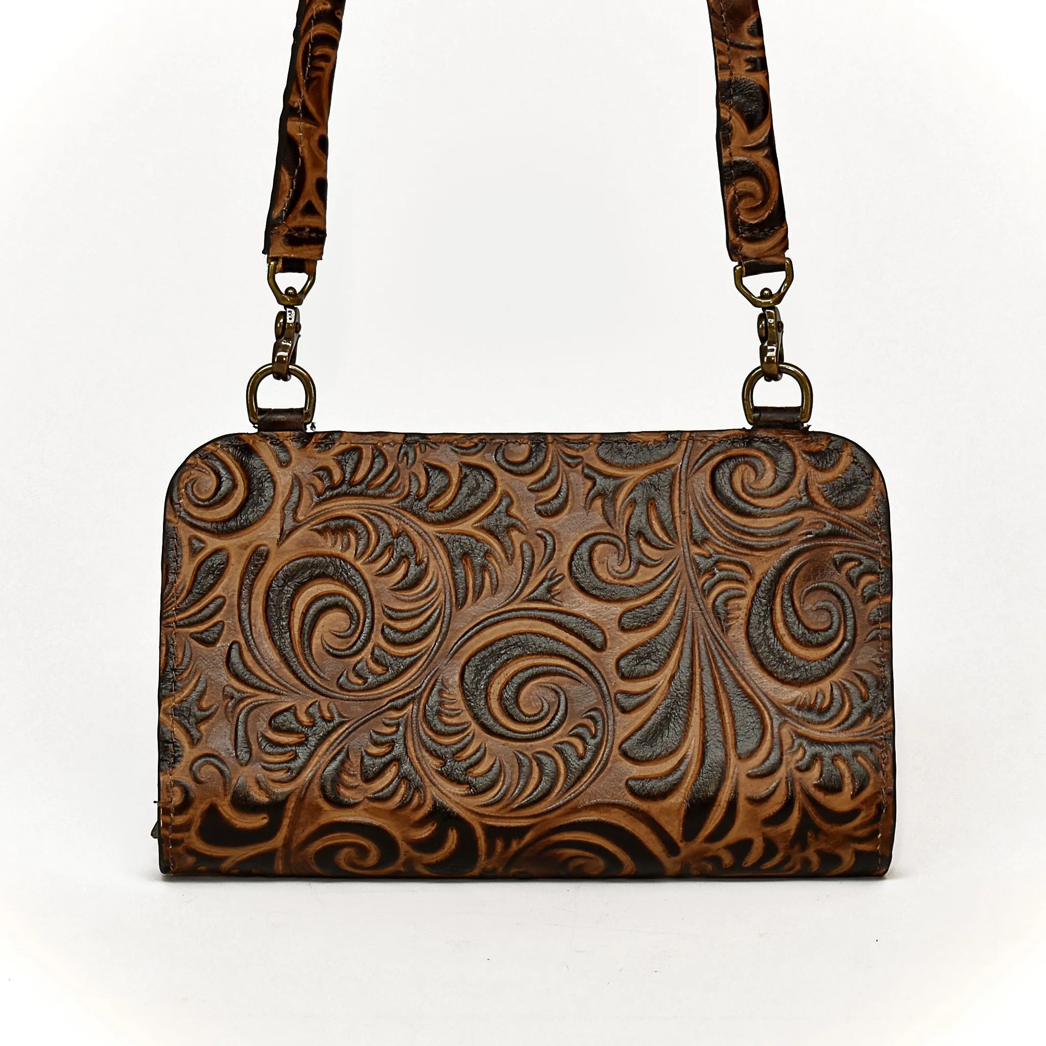 Crossbody Double Zip Wallet II