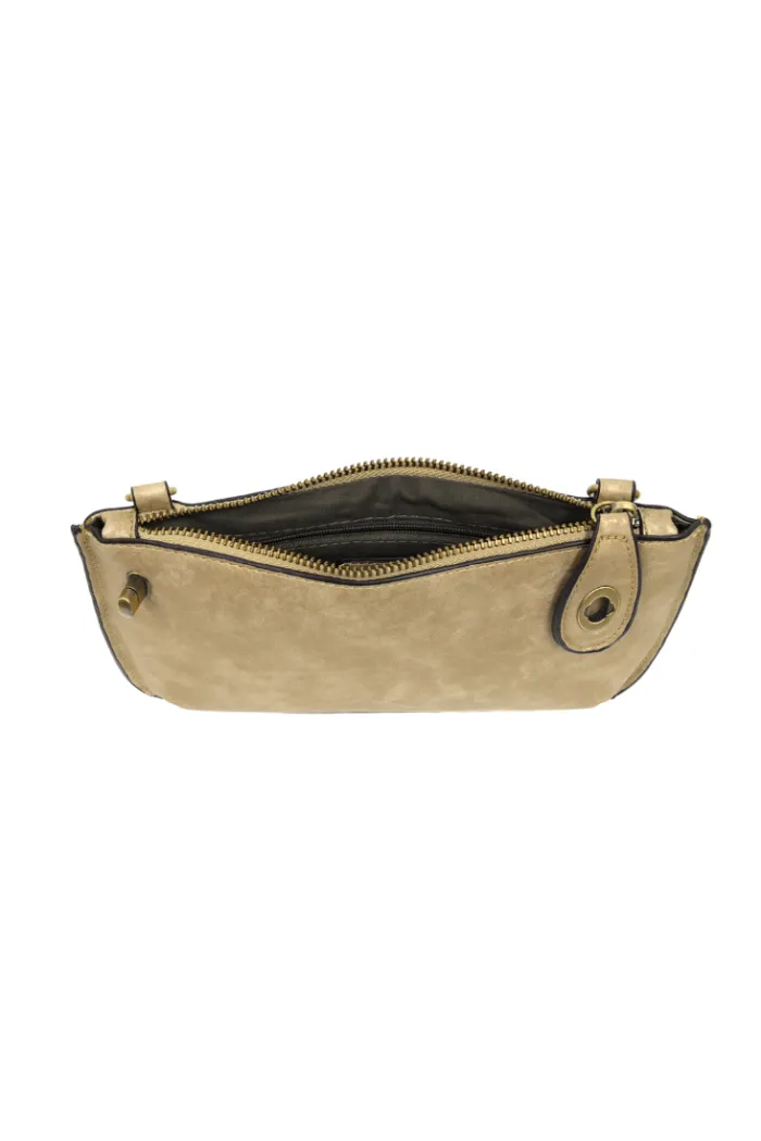 Crossbody Wristlet Clutch