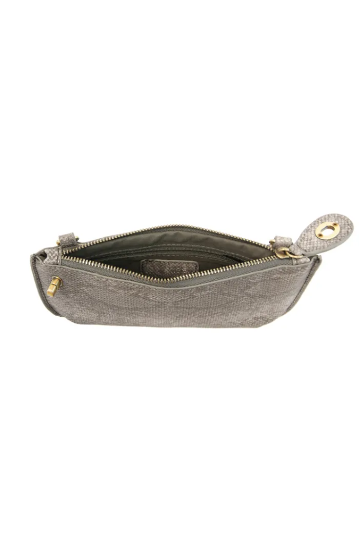 Crossbody Wristlet Clutch