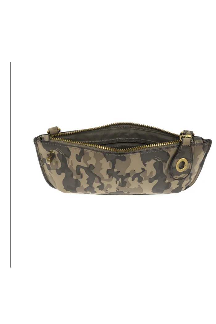 Crossbody Wristlet Clutch