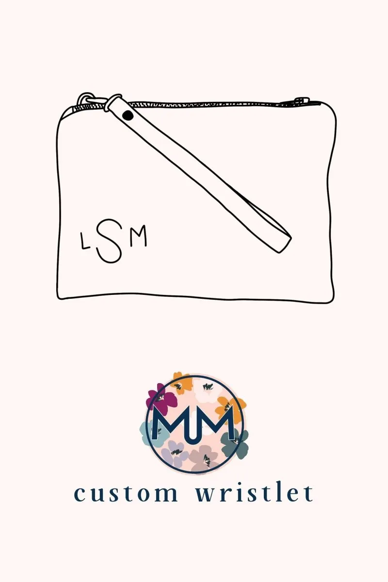 CUSTOM Convertible Crossbody Wristlet 