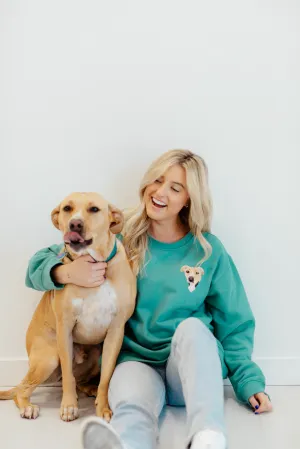 Custom Embroidered Sweatshirt | Mint