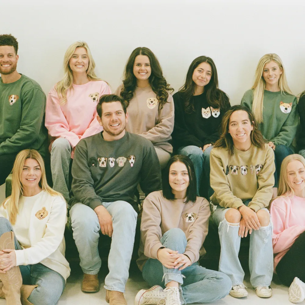 Custom Embroidered Sweatshirt | Mint