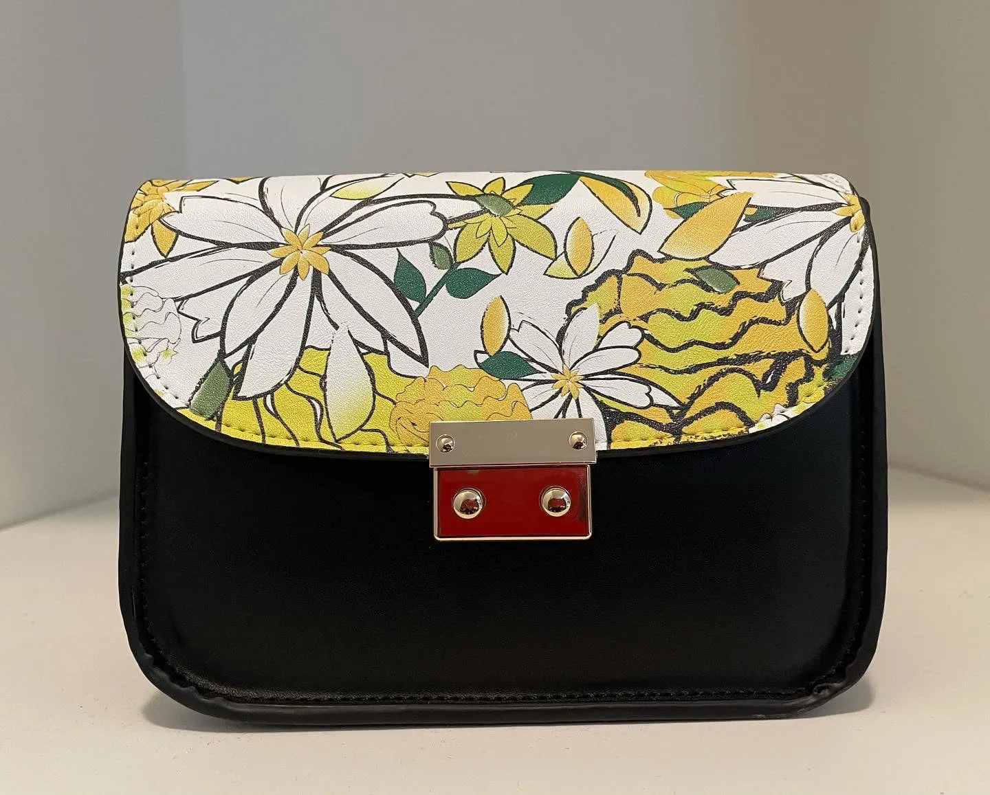 Custom Order - AMMA JO Nina Crossbody Bag - Yellow Fields